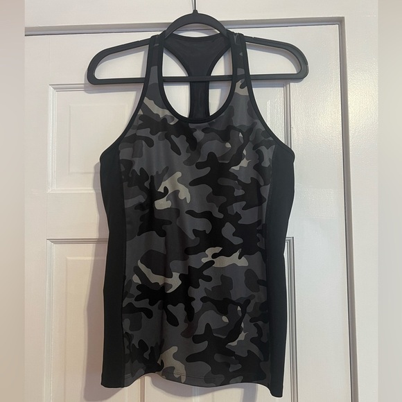Lauren Ralph Lauren Tops - #15 LAUREN RALPH LAUREN • GREEN LABEL • CAMOUFLAGE  ATHLETIC RACERBACK TANK